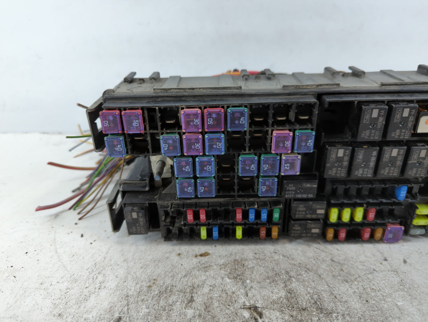 2014-2015 Ford Explorer Fusebox Fuse Box Panel Relay Module P/N:BT4T-14A003-AA Fits Fits 2014 2015 OEM Used Auto Parts - Oem