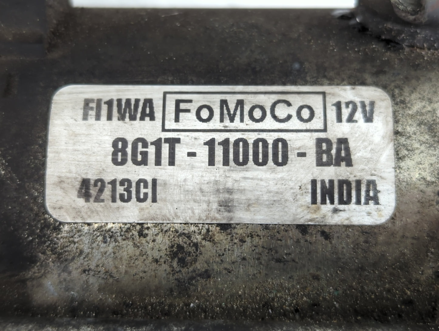 2011-2019 Ford Explorer Car Starter Motor Solenoid OEM P/N:8G1T-11000-BA Fits OEM Used Auto Parts - Oemusedautoparts1.com