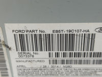 2014-2015 Ford Explorer Am Fm Cd Player Radio Receiver - Oemusedautoparts1.com