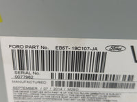 2014-2015 Ford Explorer Radio AM FM Cd Player Receiver Replacement P/N:EB5T-19C107-JA Fits Fits 2014 2015 OEM Used Auto Part