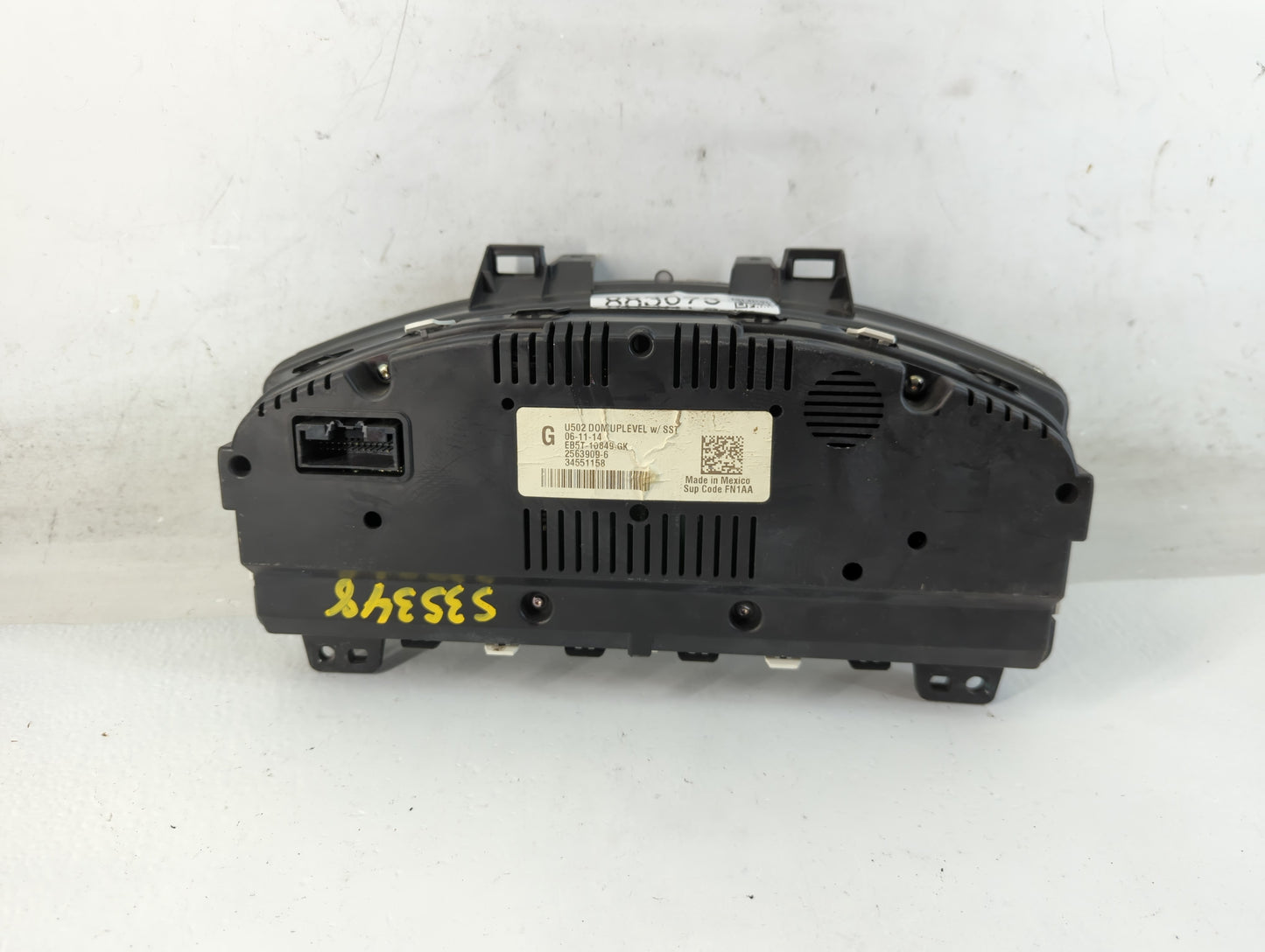 2014-2015 Ford Explorer Instrument Cluster Speedometer Gauges P/N:EB5T-10849-GK Fits Fits 2014 2015 OEM Used Auto Parts - Oe