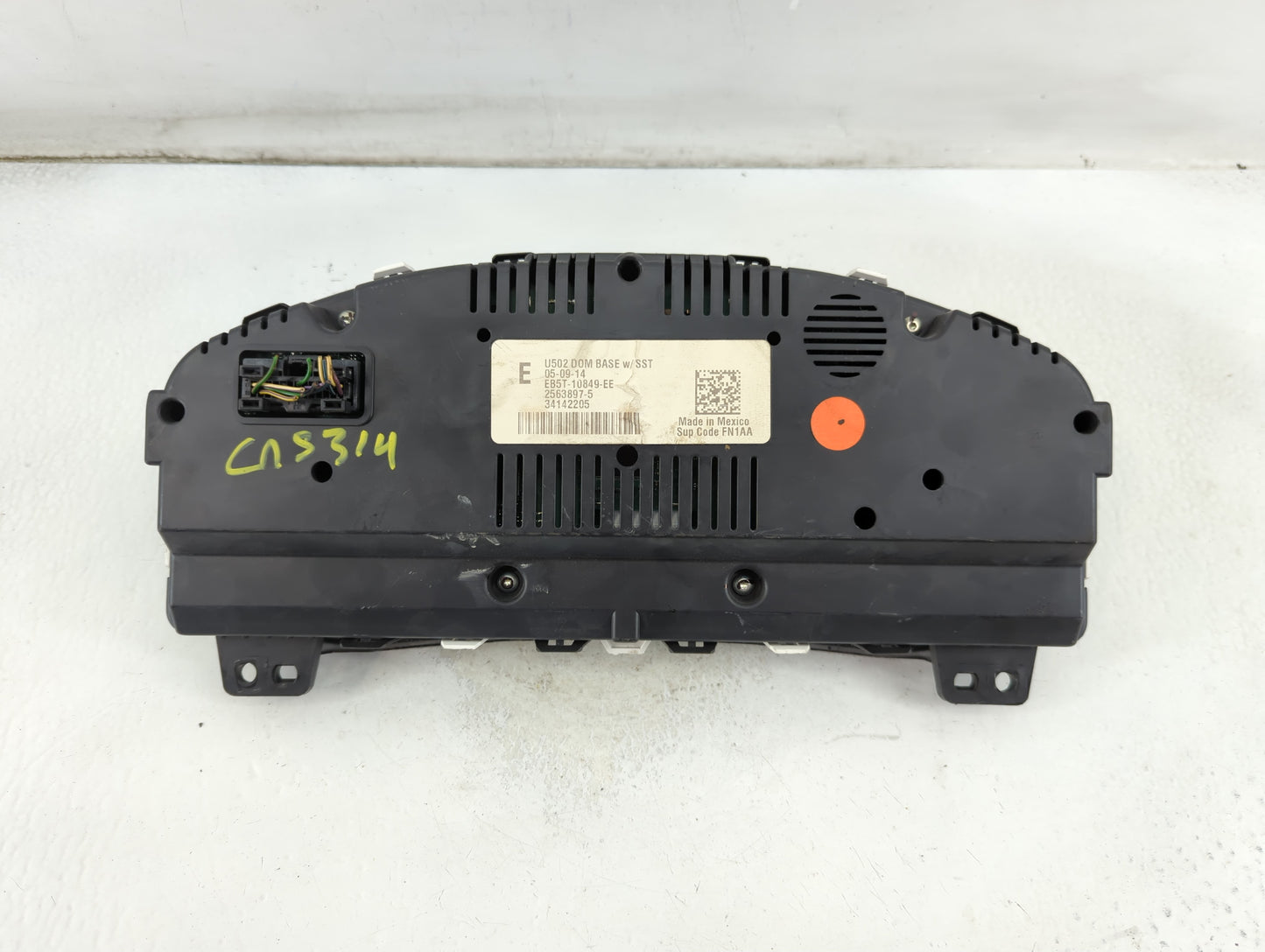 2014-2015 Ford Explorer Instrument Cluster Speedometer Gauges P/N:EB5T-10849-EE Fits Fits 2014 2015 OEM Used Auto Parts - Oe