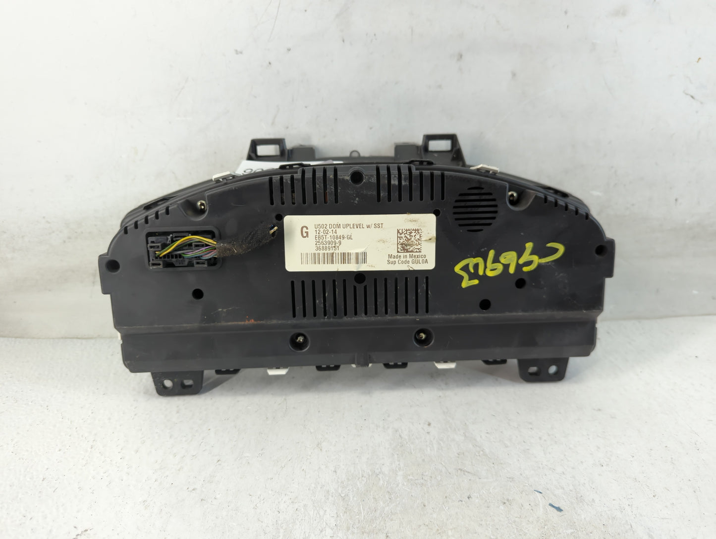 2014-2015 Ford Explorer Instrument Cluster Speedometer Gauges P/N:EB5T-10849-GL Fits Fits 2014 2015 OEM Used Auto Parts - Oe