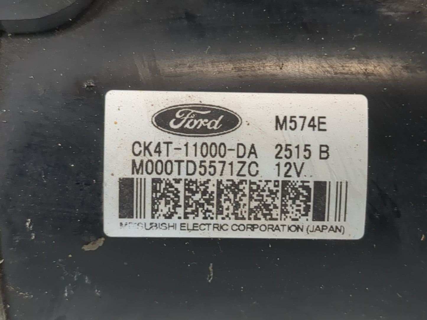 2015-2017 Ford F-150 Car Starter Motor Solenoid OEM P/N:CK4T-11000-DA Fits Fits 2015 2016 2017 2018 2019 2020 OEM Used Auto 
