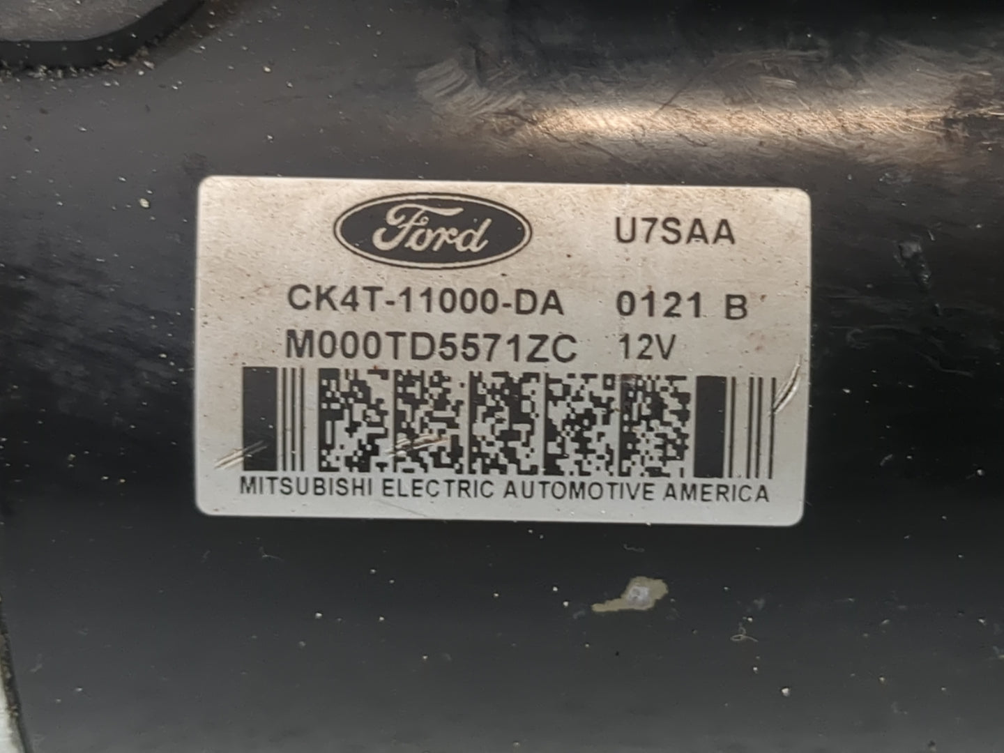 2015-2017 Ford F-150 Car Starter Motor Solenoid OEM P/N:CK4T-11000-DA Fits Fits 2015 2016 2017 2018 2019 2020 OEM Used Auto 