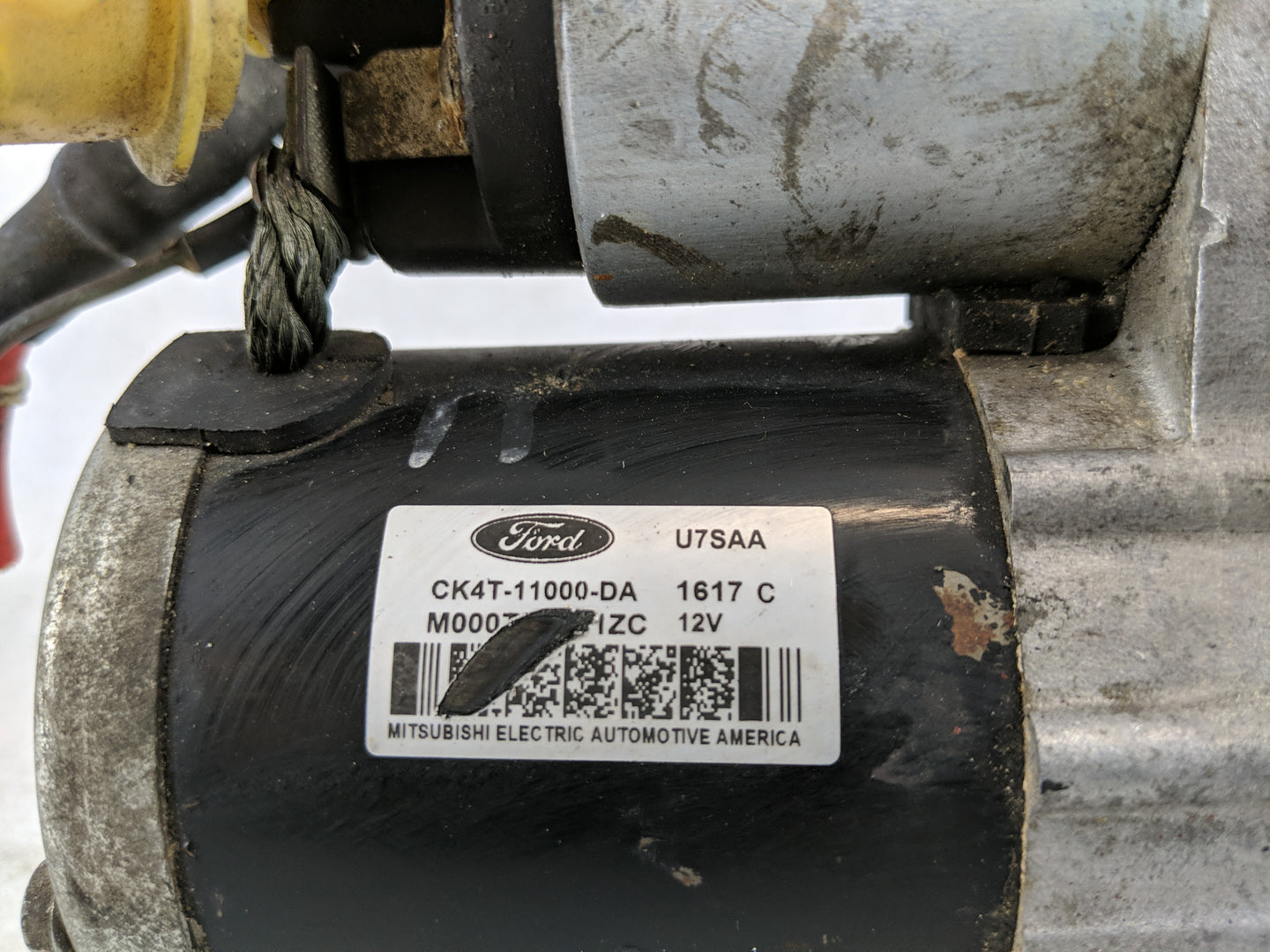 2015-2017 Ford F-150 Car Starter Motor Solenoid OEM P/N:CK4T-11000-DA Fits Fits 2015 2016 2017 2018 2019 2020 OEM Used Auto 