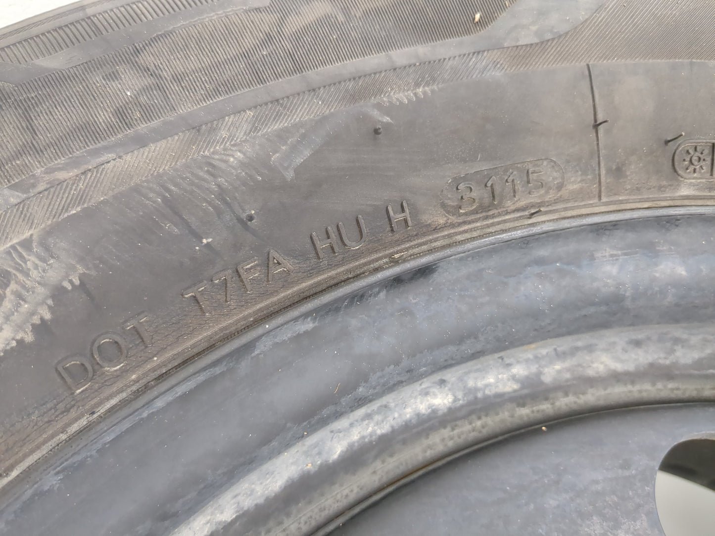 2015-2016 Ford F-150 Spare Donut Tire Wheel Rim Oem - Oemusedautoparts1.com