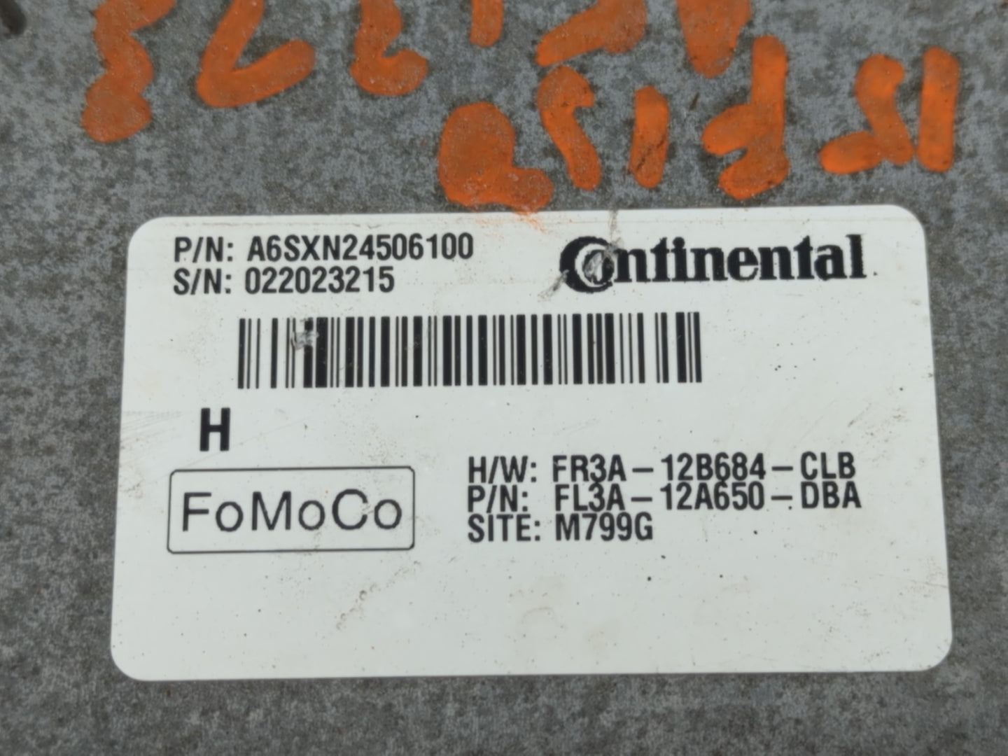 2015-2017 Ford F-150 PCM Engine Control Computer ECU ECM PCU OEM P/N:FR3A12B684CLB Fits Fits 2015 2016 2017 2018 2019 OEM Us