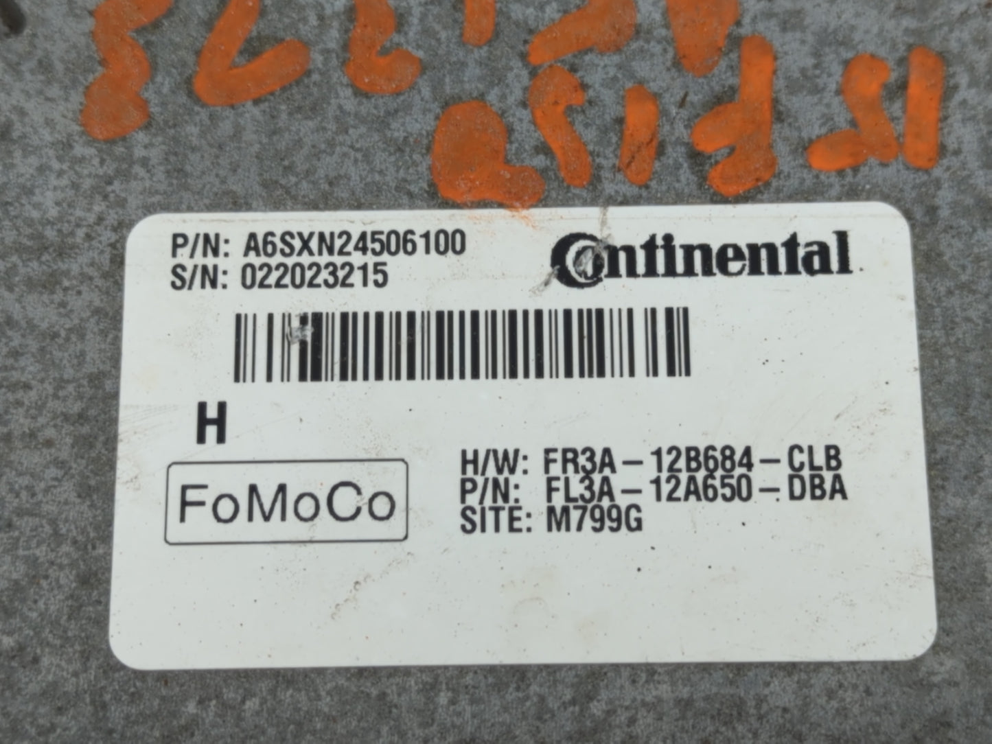 2015-2017 Ford F-150 PCM Engine Control Computer ECU ECM PCU OEM P/N:FR3A12B684CLB Fits Fits 2015 2016 2017 2018 2019 OEM Us