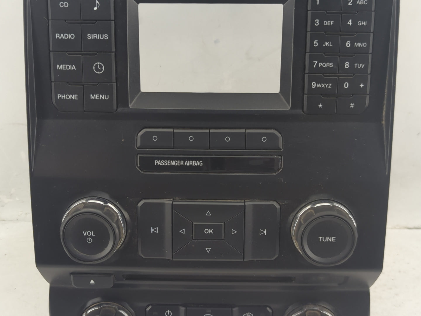 2015 Ford F-150 Radio AM FM Cd Player Receiver Replacement P/N:GL3T-18E243-BUB Fits OEM Used Auto Parts - Oemusedautoparts1.