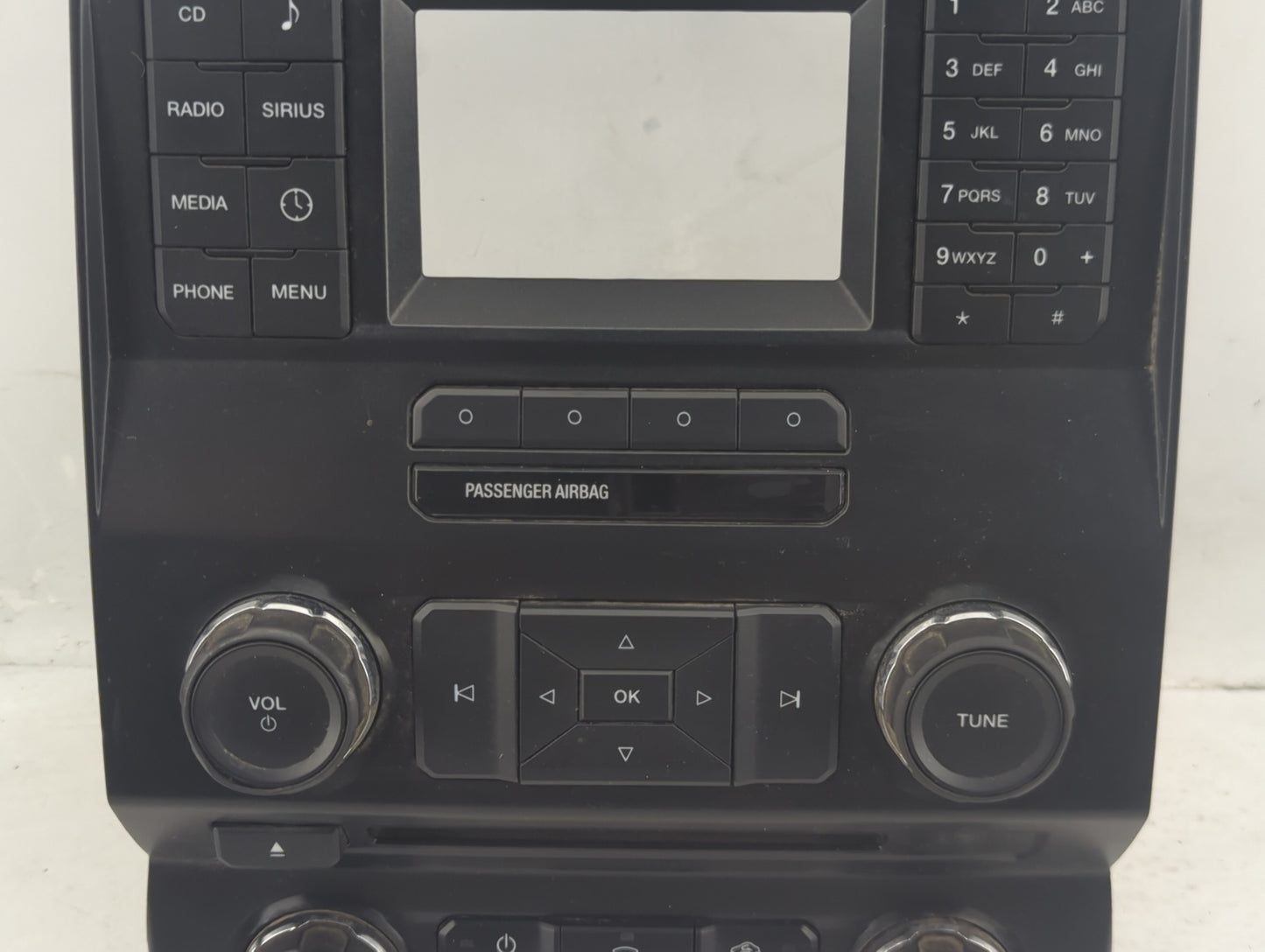 2015 Ford F-150 Radio AM FM Cd Player Receiver Replacement P/N:GL3T-18E243-BUB Fits OEM Used Auto Parts - Oemusedautoparts1.