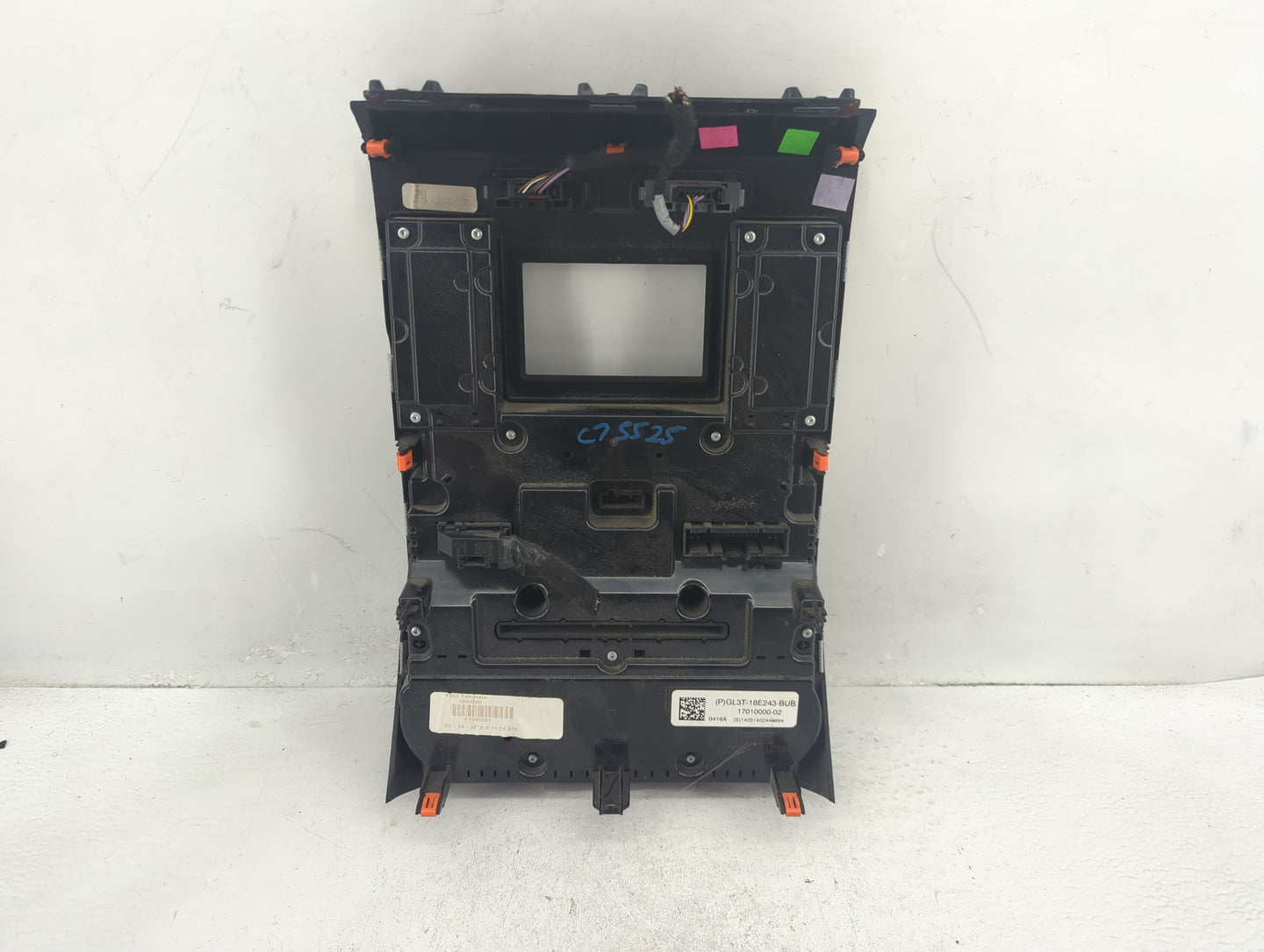 2015 Ford F-150 Radio AM FM Cd Player Receiver Replacement P/N:GL3T-18E243-BUB Fits OEM Used Auto Parts - Oemusedautoparts1.