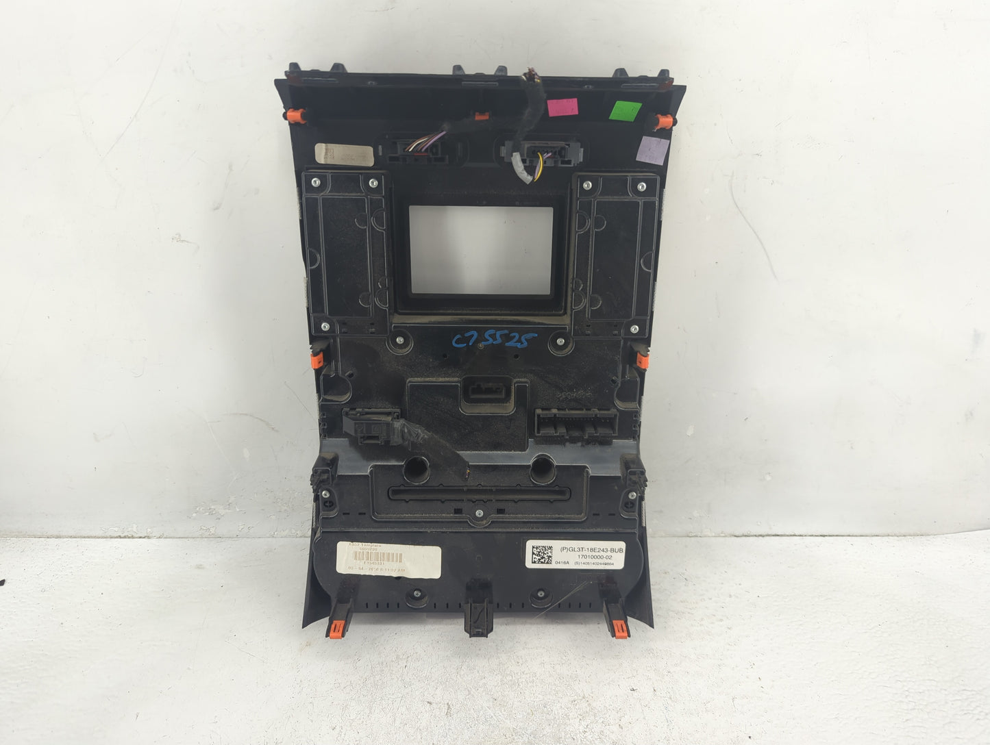 2015 Ford F-150 Radio AM FM Cd Player Receiver Replacement P/N:GL3T-18E243-BUB Fits OEM Used Auto Parts - Oemusedautoparts1.