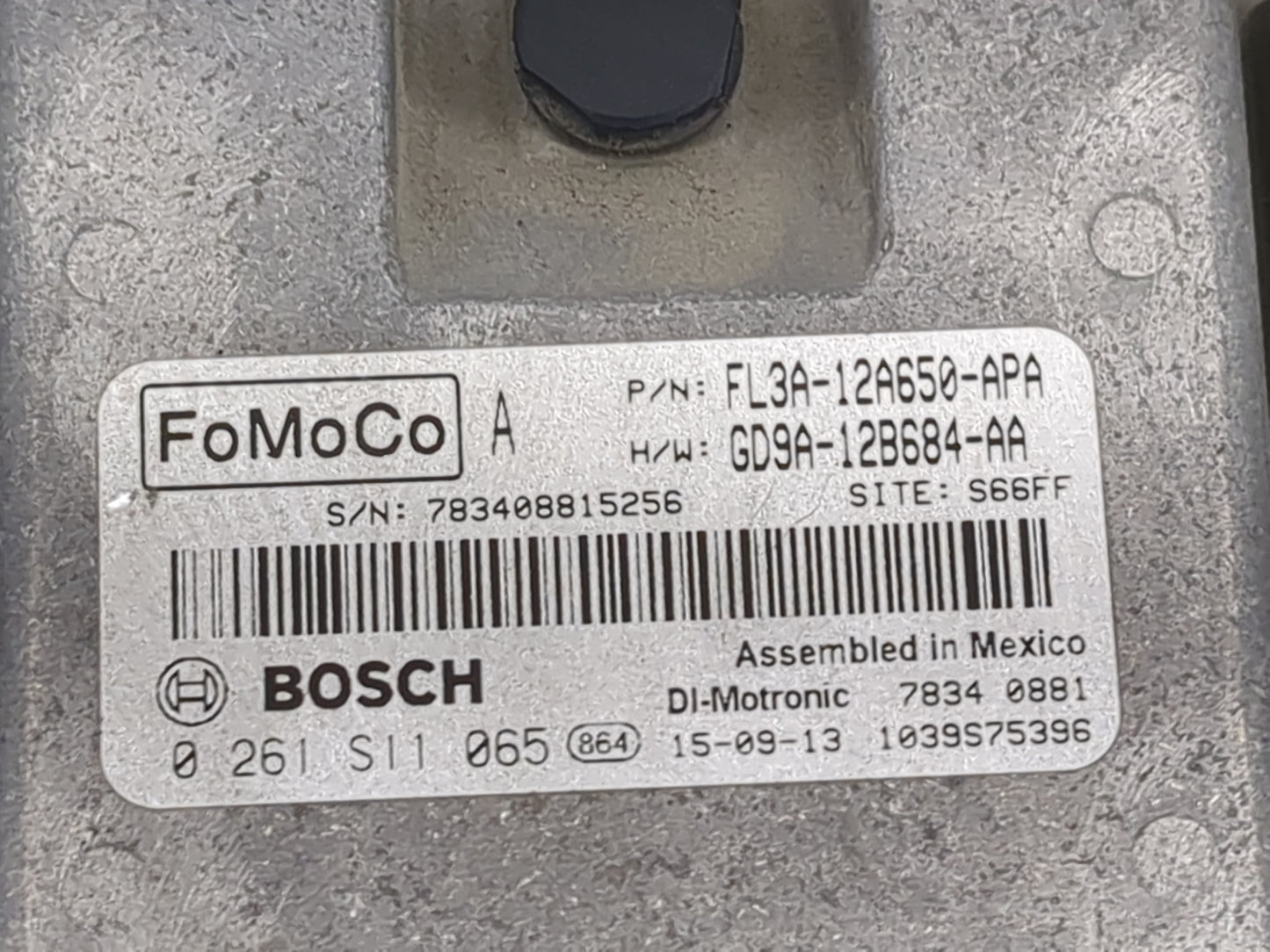 2015-2017 Ford F-150 PCM Engine Control Computer ECU ECM PCU OEM P/N:FL3A-12A650-APA GD9A-12B684-AA Fits OEM Used Auto Parts