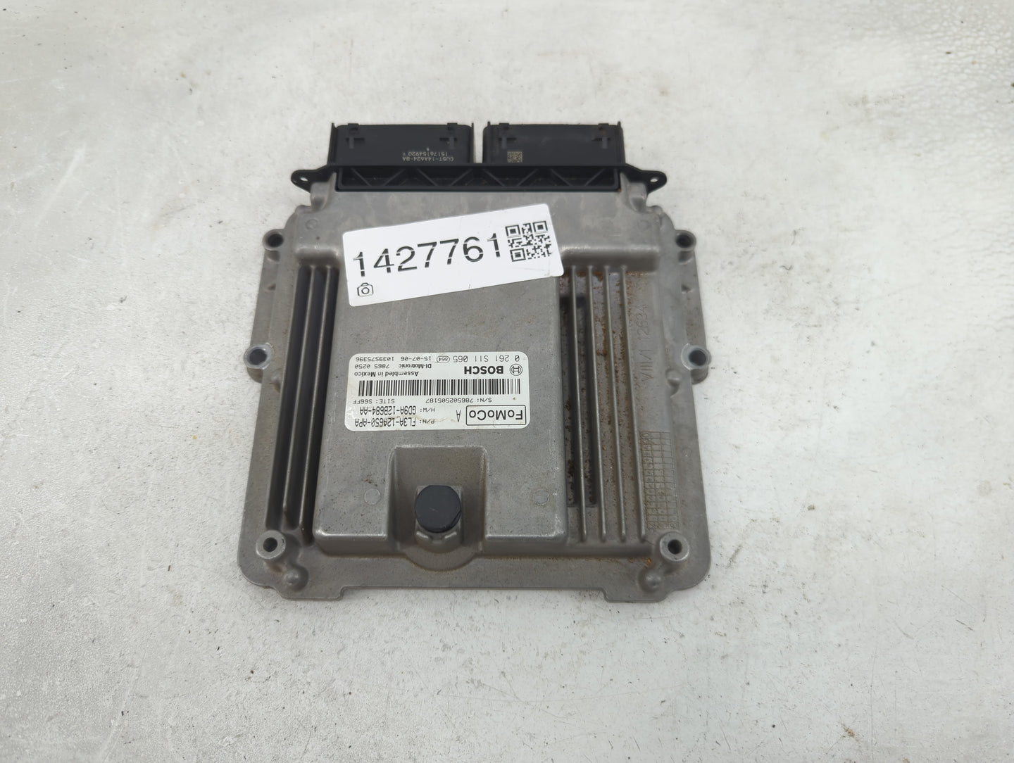 2015-2017 Ford F-150 PCM Engine Control Computer ECU ECM PCU OEM P/N:FL3A-12A650-APA 0 261 S11 065 Fits OEM Used Auto Parts 