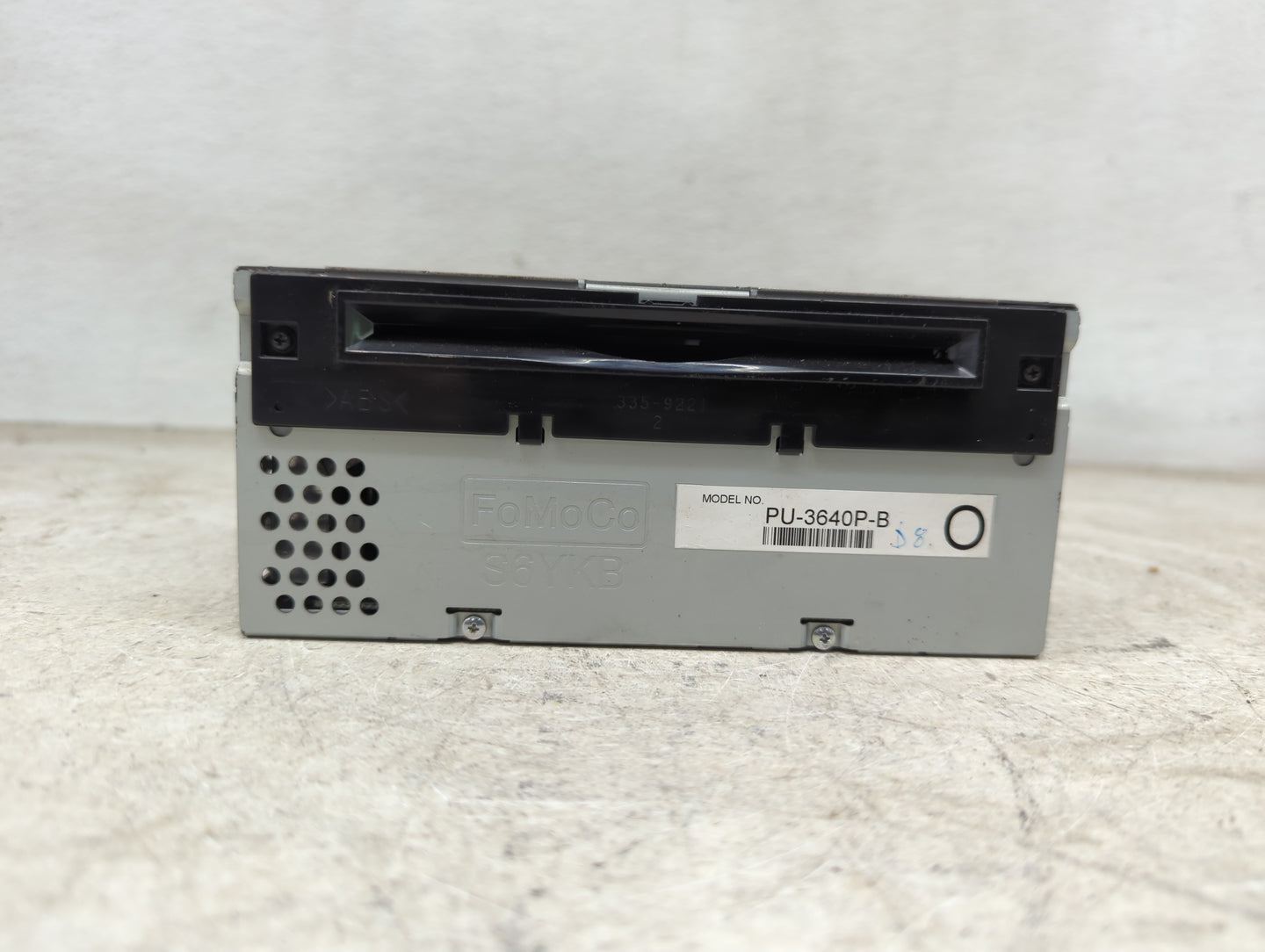 2015-2016 Ford F-150 Radio AM FM Cd Player Receiver Replacement P/N:PU-3640P-B FL3T-19C107-HG Fits Fits 2015 2016 OEM Used A
