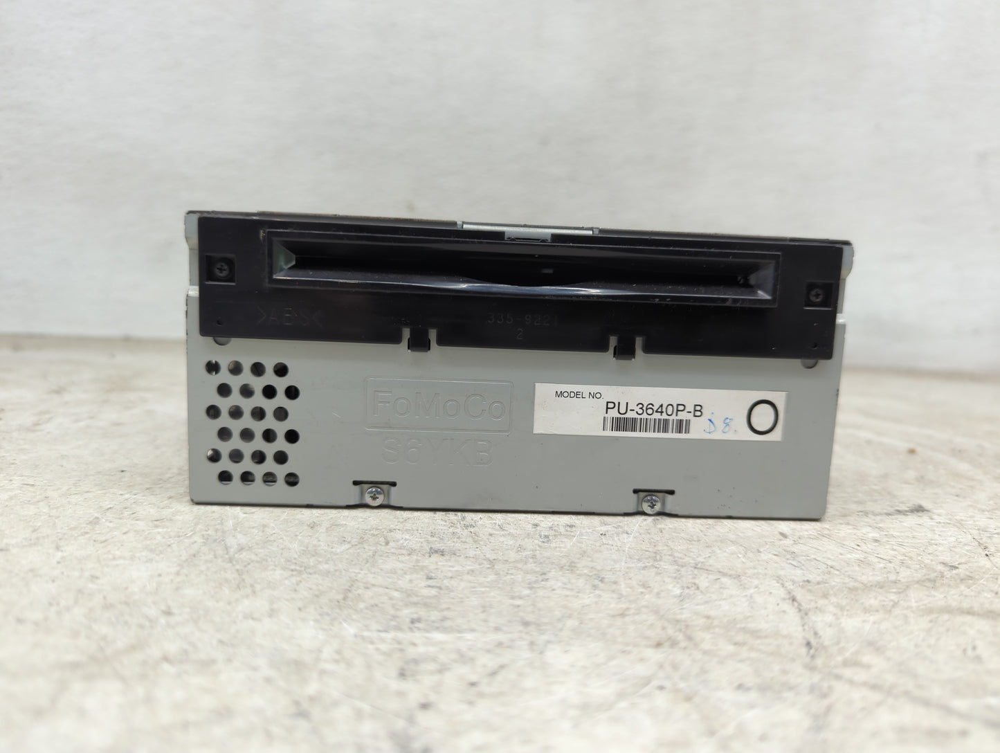 2015-2016 Ford F-150 Radio AM FM Cd Player Receiver Replacement P/N:PU-3640P-B FL3T-19C107-HG Fits Fits 2015 2016 OEM Used A