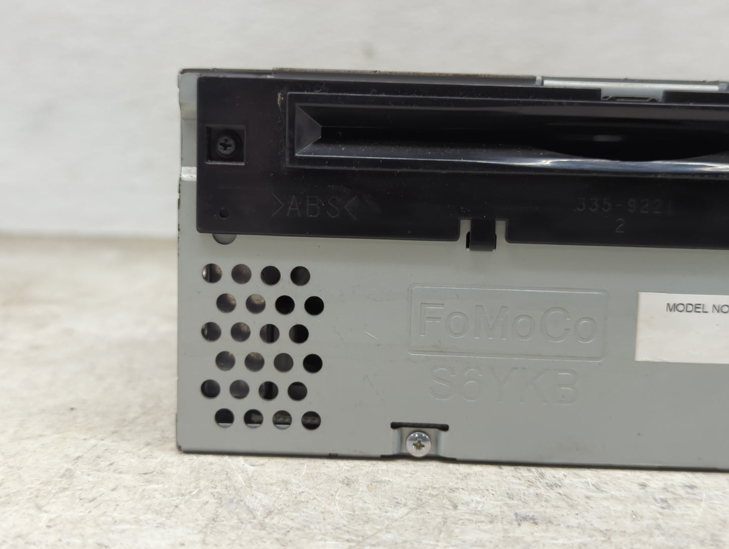 2015-2016 Ford F-150 Radio AM FM Cd Player Receiver Replacement P/N:PU-3640P-B FL3T-19C107-HG Fits Fits 2015 2016 OEM Used A