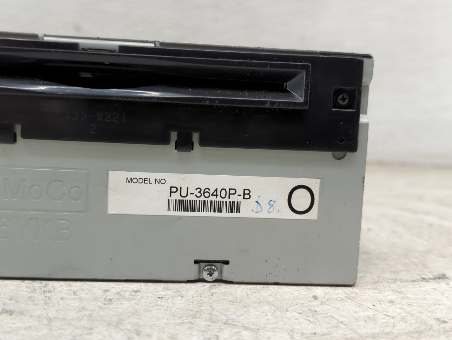 2015-2016 Ford F-150 Radio AM FM Cd Player Receiver Replacement P/N:PU-3640P-B FL3T-19C107-HG Fits Fits 2015 2016 OEM Used A