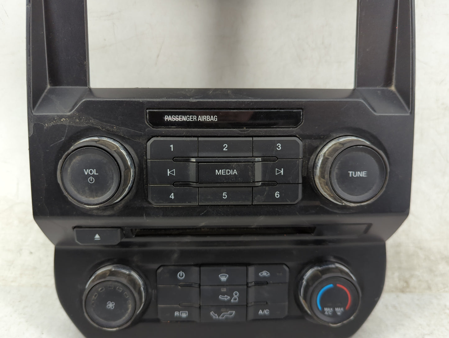 2015 Ford F-150 Radio AM FM Cd Player Receiver Replacement P/N:FL3T-18E243-CBJ FL3T-18E243-AA Fits OEM Used Auto Parts - Oem