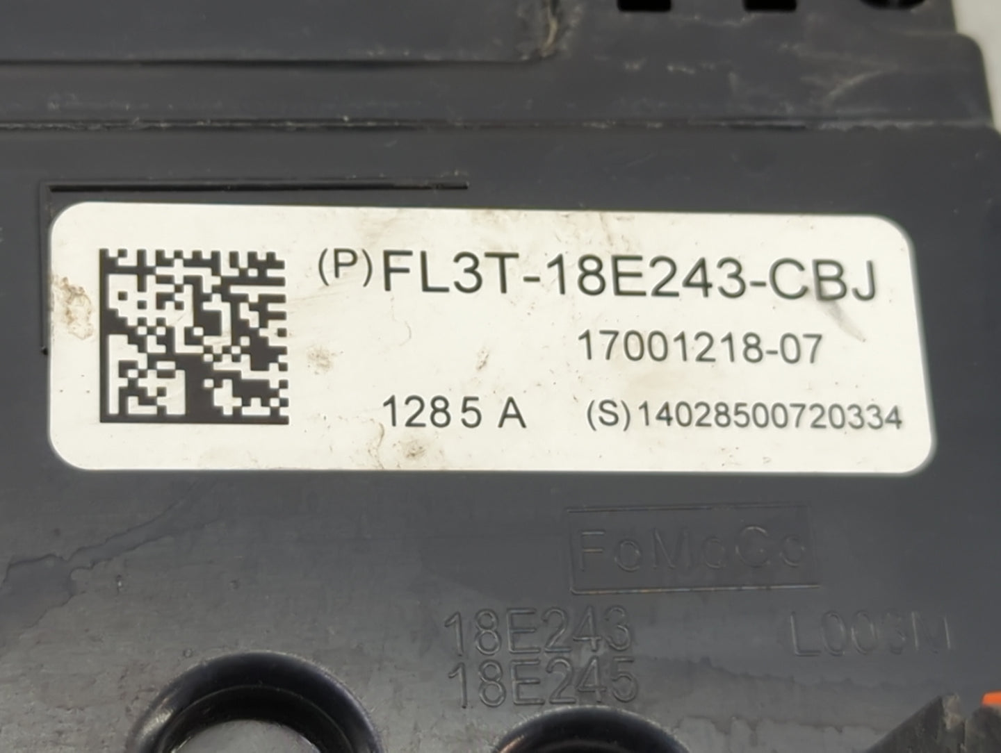 2015 Ford F-150 Radio AM FM Cd Player Receiver Replacement P/N:FL3T-18E243-CBJ FL3T-18E243-AA Fits OEM Used Auto Parts - Oem
