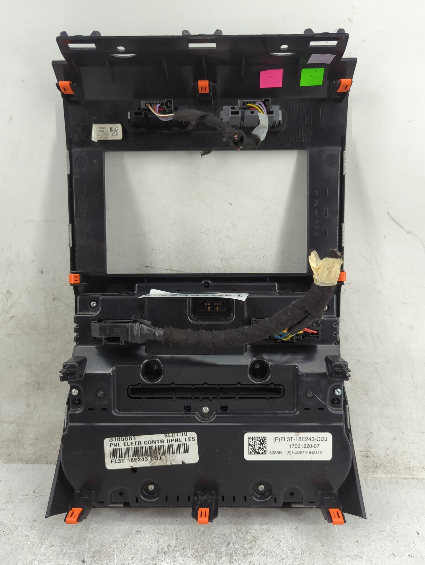 2015 Ford F-150 Climate Control Module Temperature AC/Heater Replacement P/N:FL3T-18E243-CDJ FL3T 18E243 CDJ Fits OEM Used A