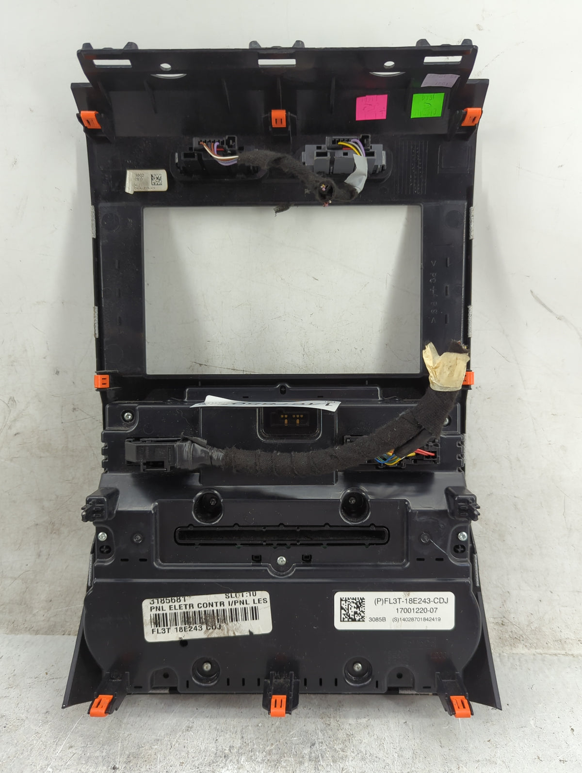 2015 Ford F-150 Climate Control Module Temperature AC/Heater Replacement P/N:FL3T-18E243-CDJ FL3T 18E243 CDJ Fits OEM Used A