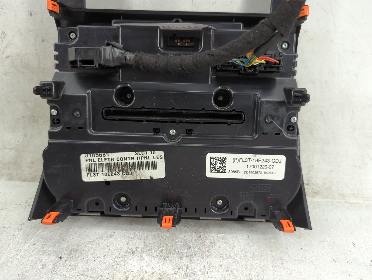 2015 Ford F-150 Climate Control Module Temperature AC/Heater Replacement P/N:FL3T-18E243-CDJ FL3T 18E243 CDJ Fits OEM Used A