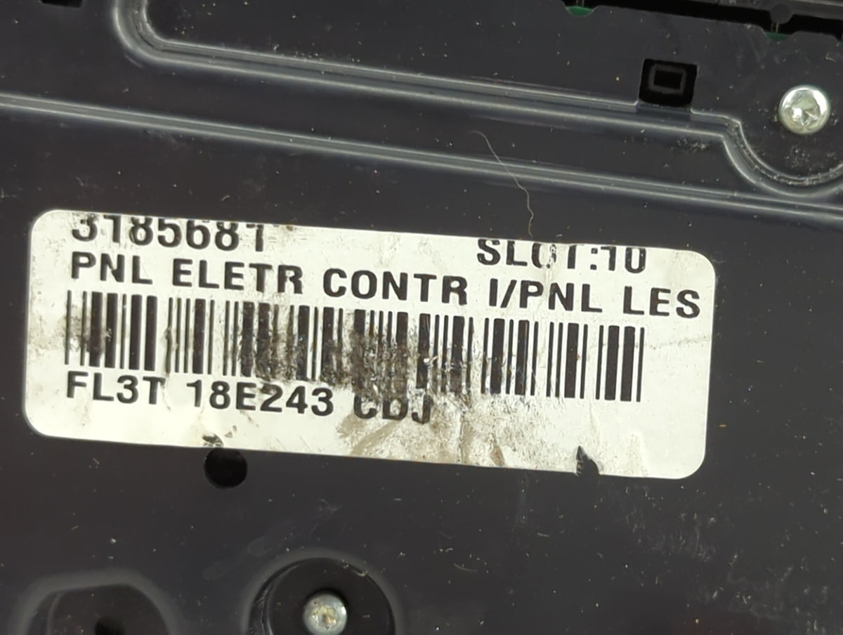 2015 Ford F-150 Climate Control Module Temperature AC/Heater Replacement P/N:FL3T-18E243-CDJ FL3T 18E243 CDJ Fits OEM Used A