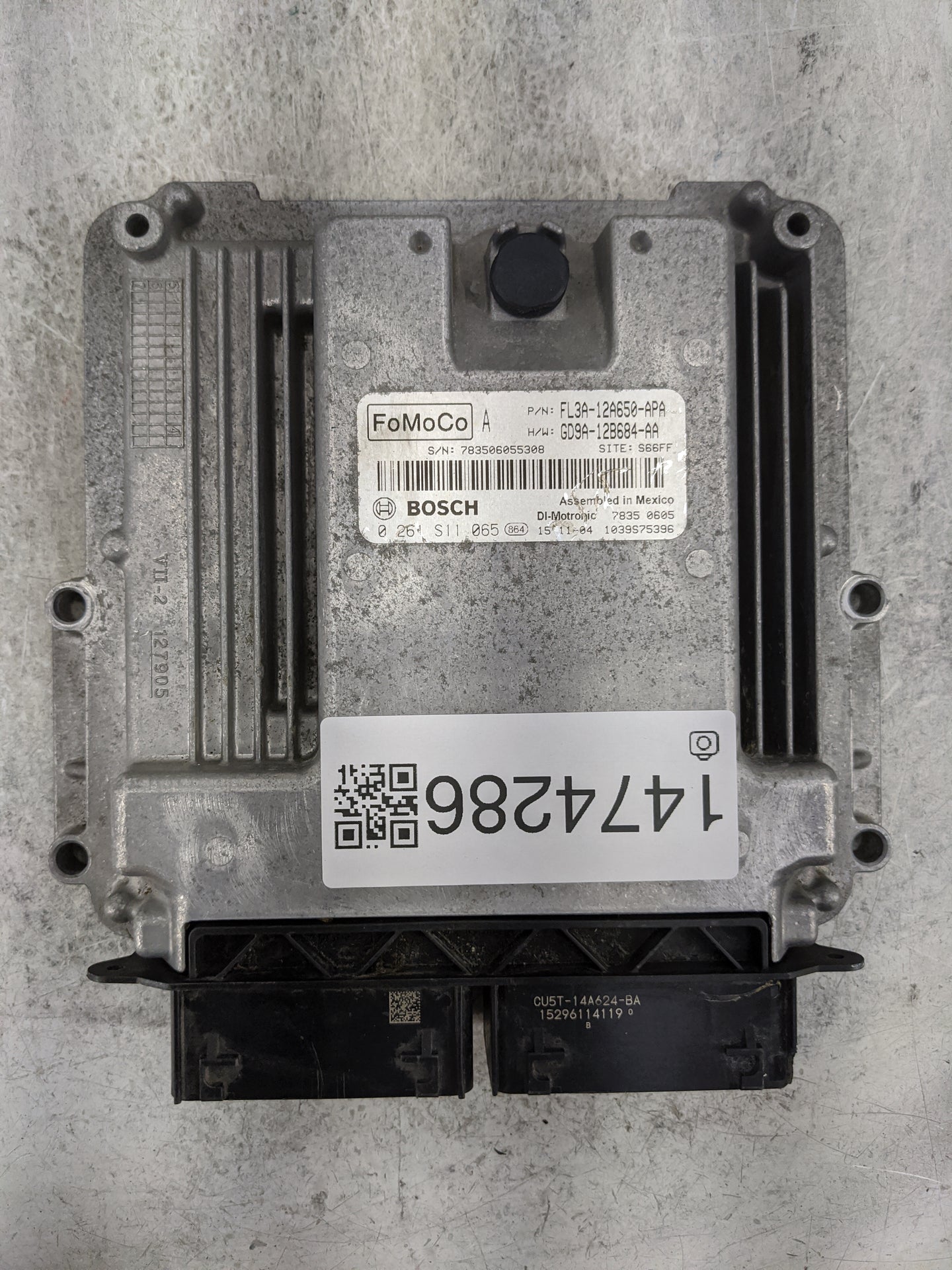 2015-2017 Ford F-150 PCM Engine Control Computer ECU ECM PCU OEM P/N:FL3A-12A650-APA GD9A-12B684-AA Fits OEM Used Auto Parts