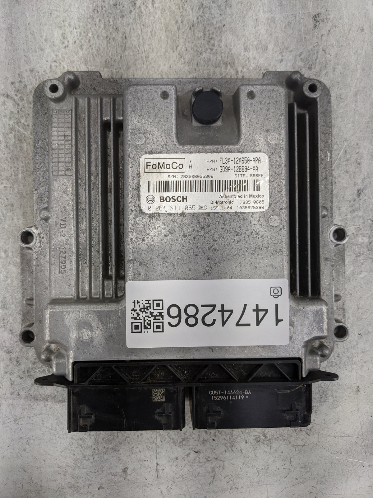 2015-2017 Ford F-150 PCM Engine Control Computer ECU ECM PCU OEM P/N:FL3A-12A650-APA GD9A-12B684-AA OEM Used Auto Parts - Oe