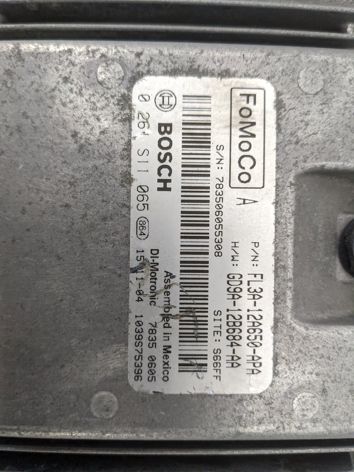 2015-2017 Ford F-150 PCM Engine Control Computer ECU ECM PCU OEM P/N:FL3A-12A650-APA GD9A-12B684-AA Fits OEM Used Auto Parts