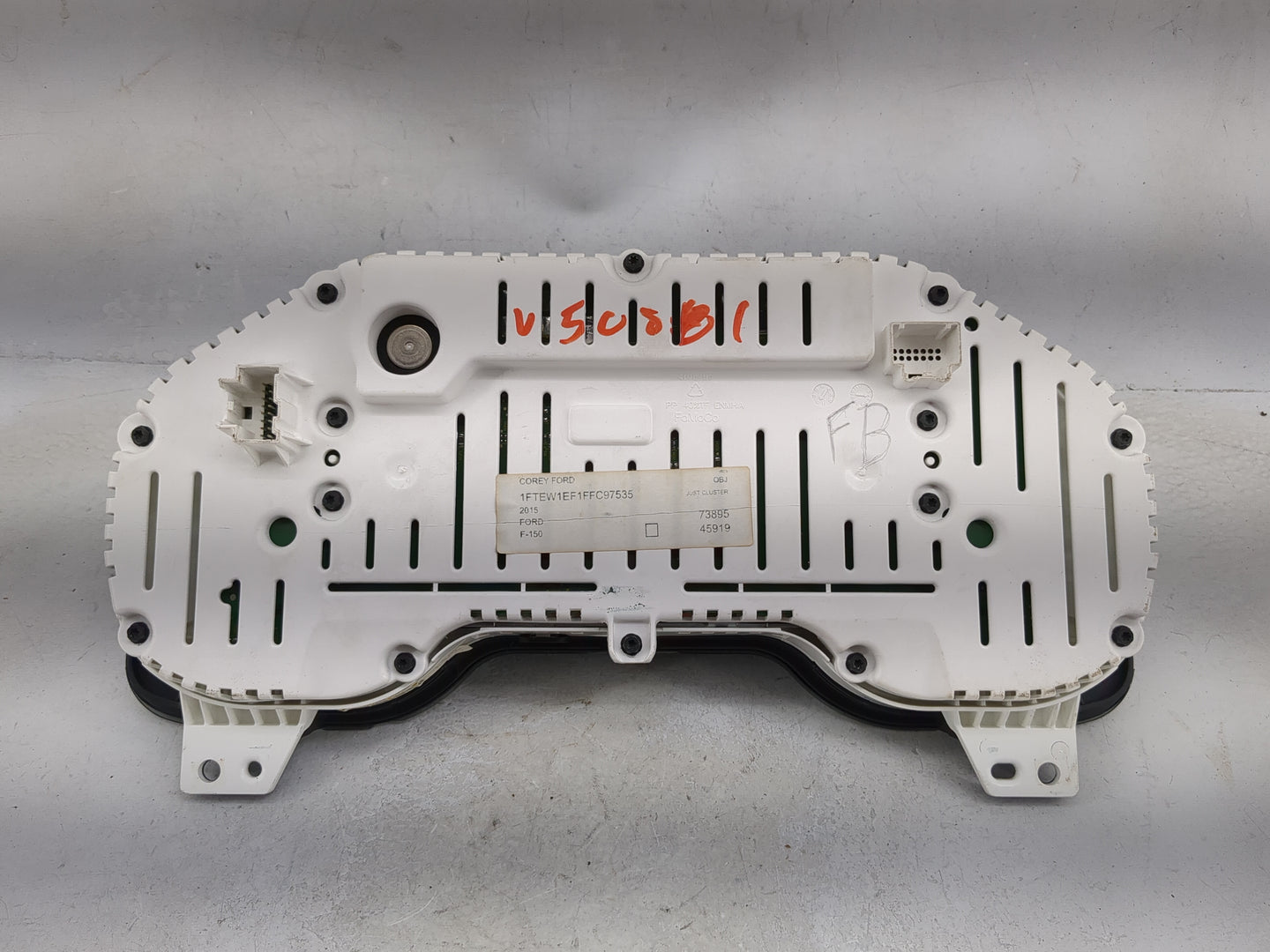 2015 Ford F-150 Instrument Cluster Speedometer Gauges P/N:FL3T-10849-DA 73895, 45919 Miles: Fits OEM Used Auto Parts - Oemus