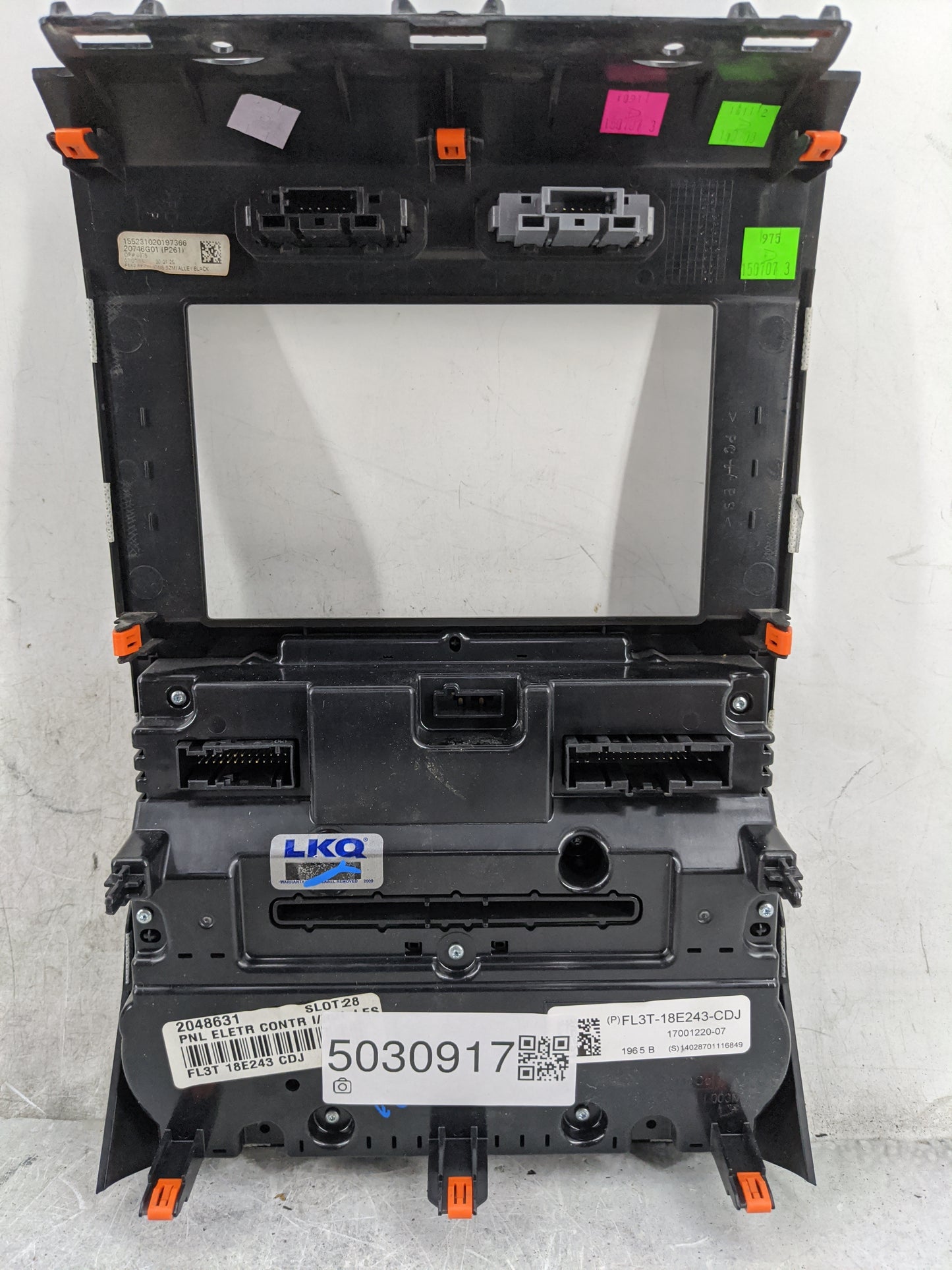 2015-2015 Ford F-150 Radio Control Panel 5030917 - Oemusedautoparts1.com