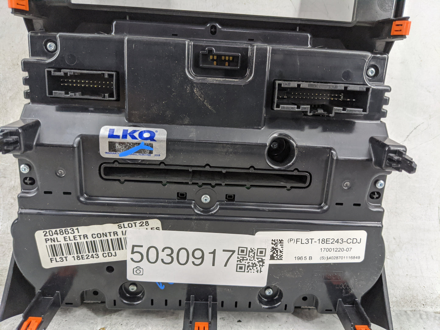 2015-2015 Ford F-150 Radio Control Panel 5030917 - Oemusedautoparts1.com