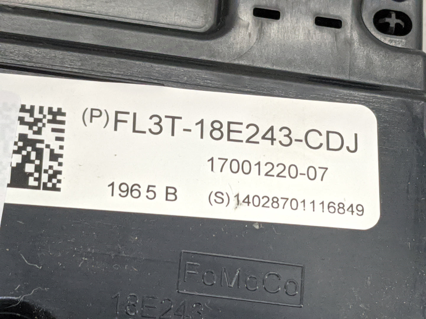 2015-2015 Ford F-150 Radio Control Panel 5030917 - Oemusedautoparts1.com