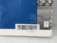 2015 Ford F-150 Owners Manual Book Guide P/N:PMFL3J19A321AA OEM Used Auto Parts - Oemusedautoparts1.com