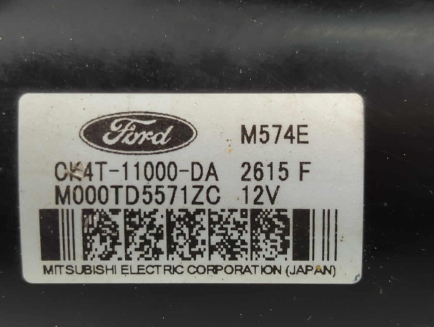 2015-2017 Ford F-150 Car Starter Motor Solenoid OEM P/N:CK4T-11000-DA M000TD5571ZC Fits Fits 2015 2016 2017 2018 2019 2020 O