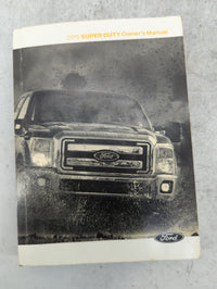 2015 Ford F-250 Super Duty Owners Manual Book Guide P/N:FC3J19A321AB OEM Used Auto Parts - Oemusedautoparts1.com