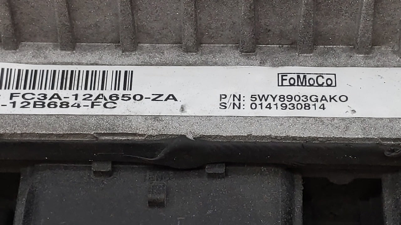 2013-2016 Ford F-350 Super Duty PCM Engine Control Computer ECU ECM PCU OEM P/N:FC3A-12A650-ZA BC3A-12B684-FC Fits OEM Used 