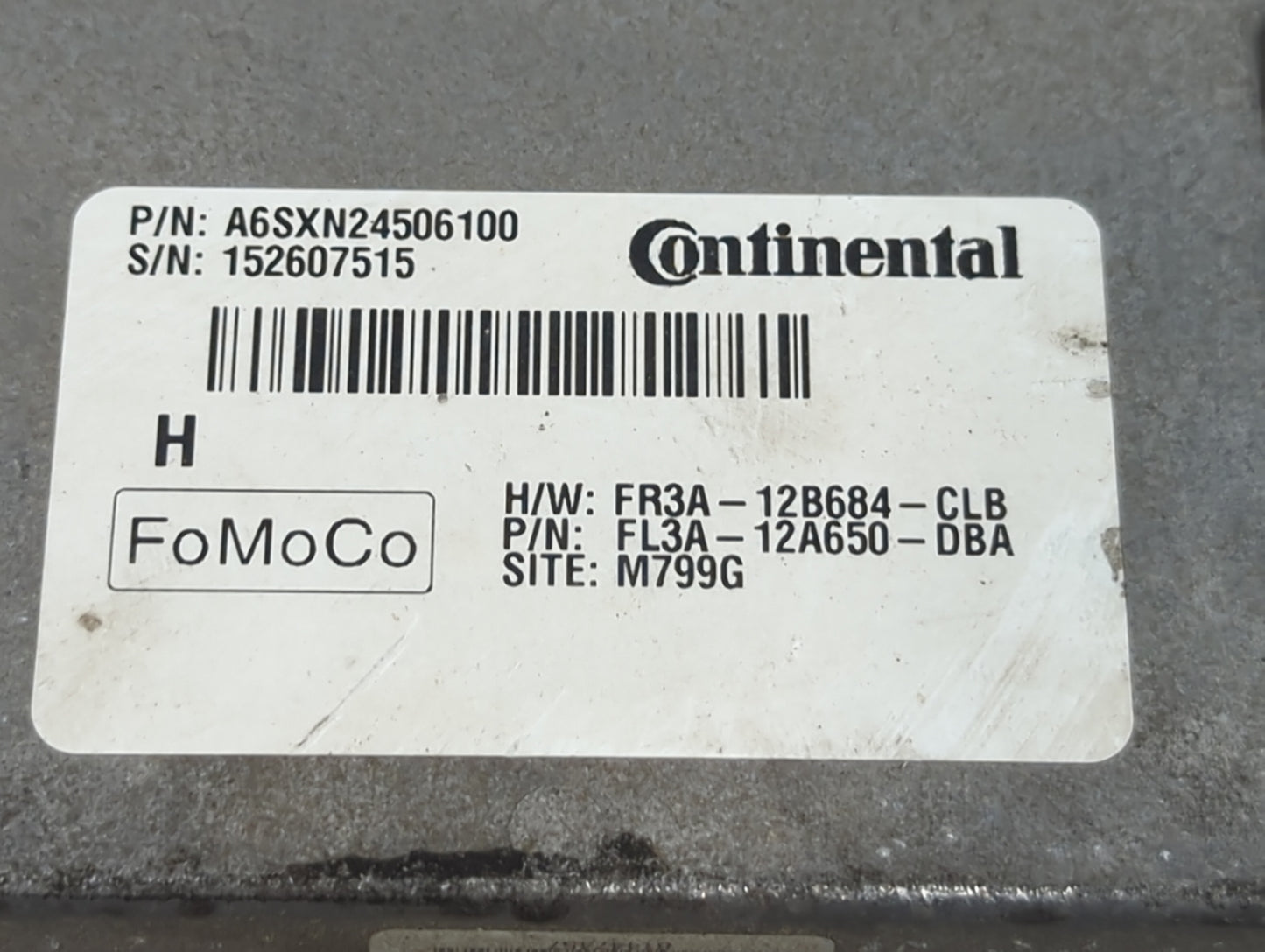 2015 Ford F150 PCM Engine Control Computer ECU ECM PCU OEM P/N:FL3A-12A650-DBA FR3A-12B684-CLB Fits Fits 2016 2017 2018 2019