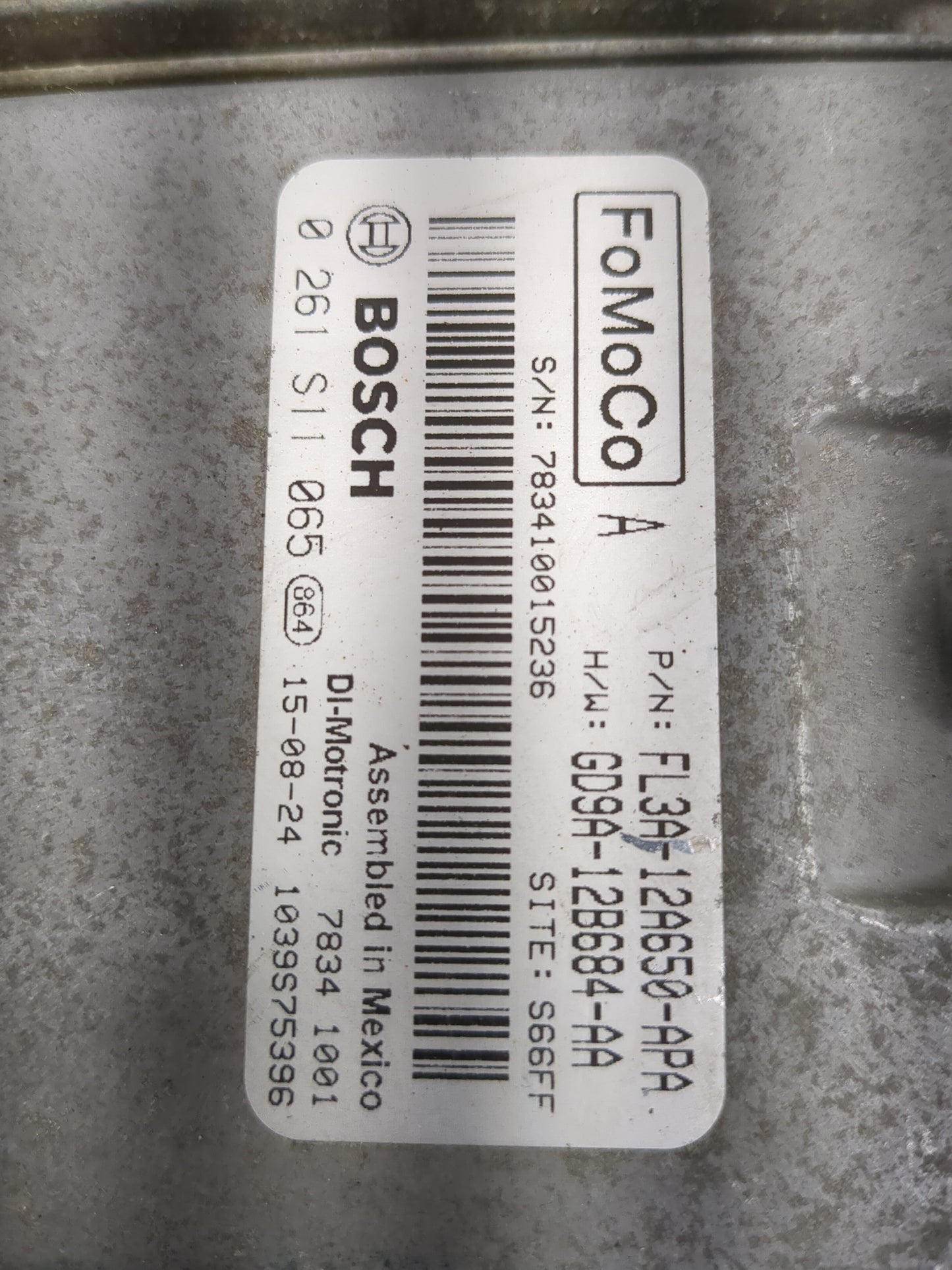 2015 Ford F150 PCM Engine Control Computer ECU ECM PCU OEM P/N:FL3A-12A650-APA GD9A-12B684-AA Fits Fits 2016 2017 2018 2019 