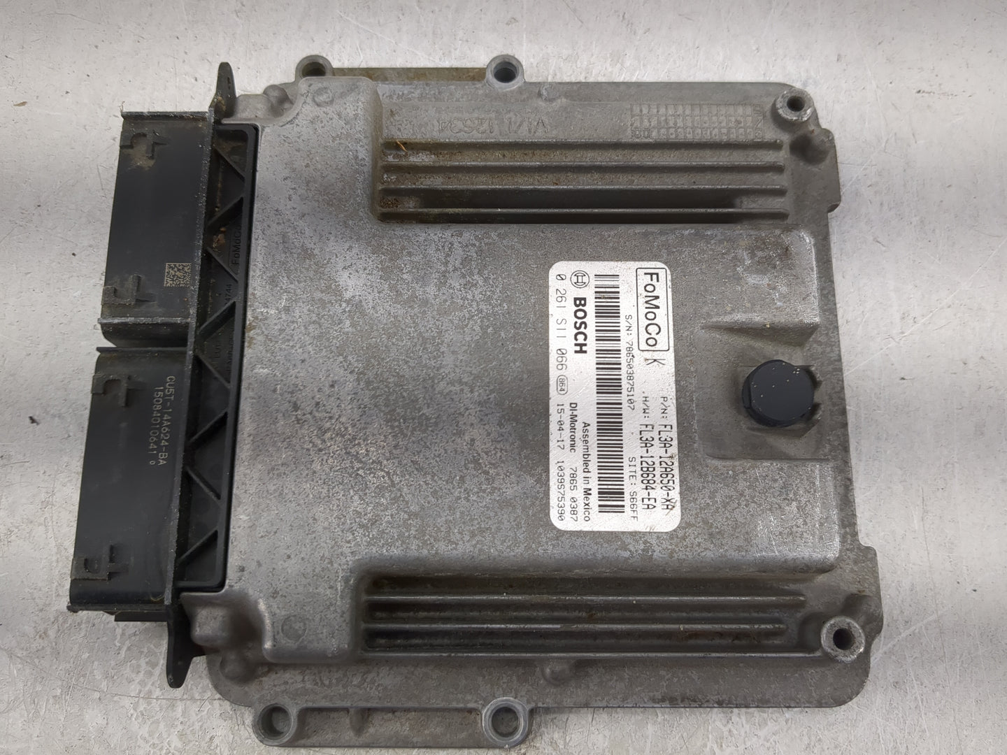 2015 Ford F150 PCM Engine Control Computer ECU ECM PCU OEM P/N:FL3A-12A650-XA FL3A-12B684-EA, 0261S11066 Fits Fits 2016 OEM 