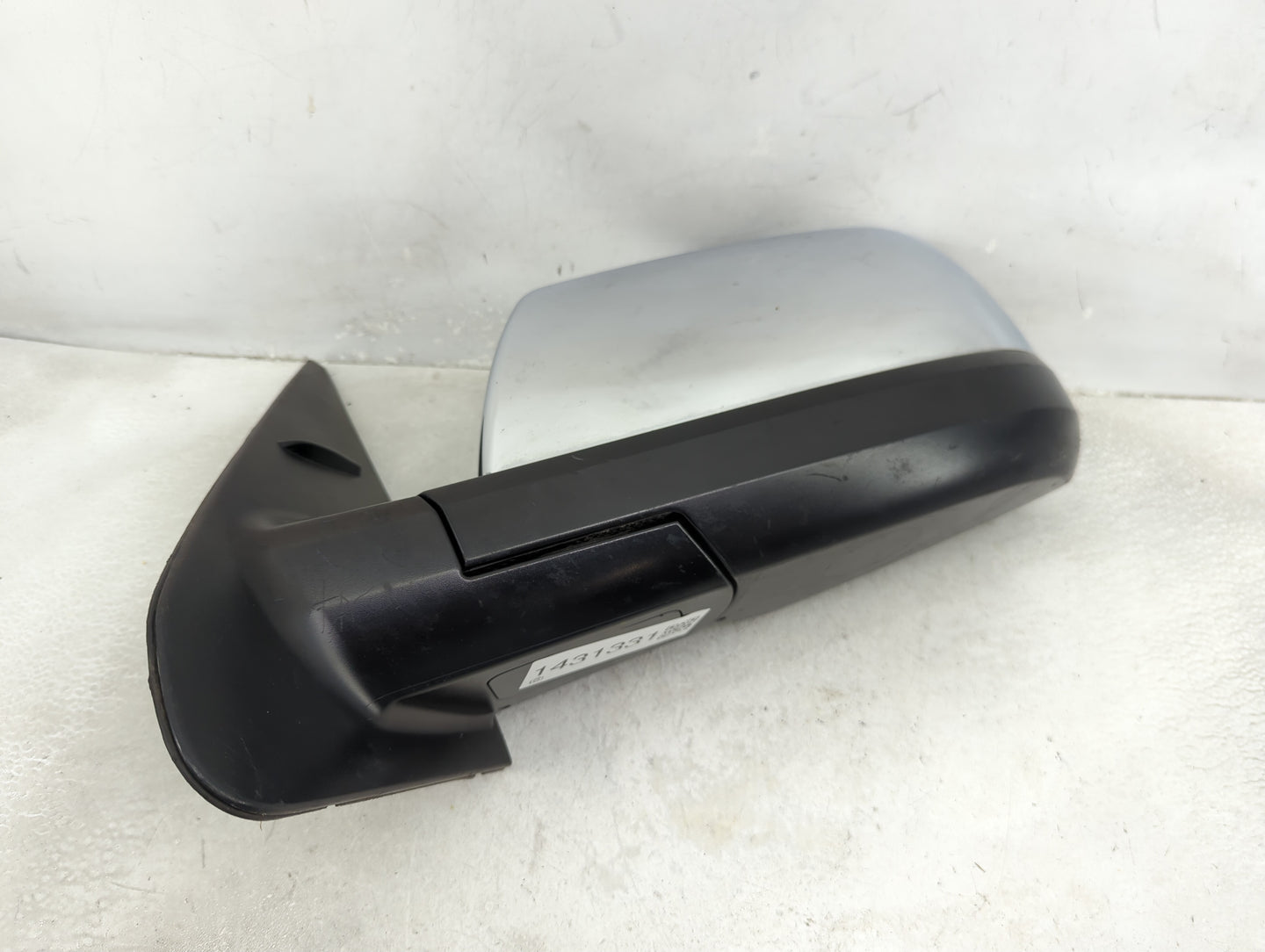 Ford F150 Driver Left Side View Power Door Mirror Silver - Oemusedautoparts1.com
