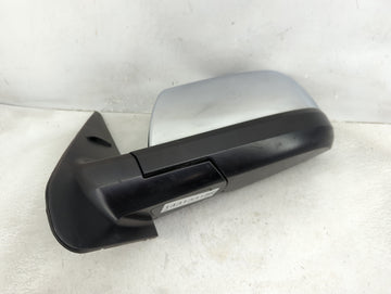 Ford F150 Driver Left Side View Power Door Mirror Silver - Oemusedautoparts1.com