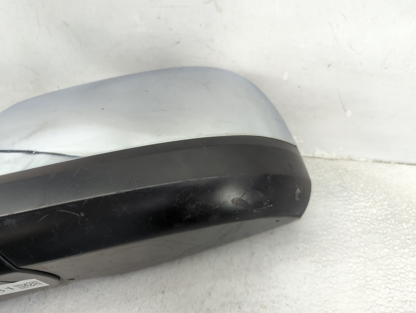 Ford F150 Driver Left Side View Power Door Mirror Silver - Oemusedautoparts1.com