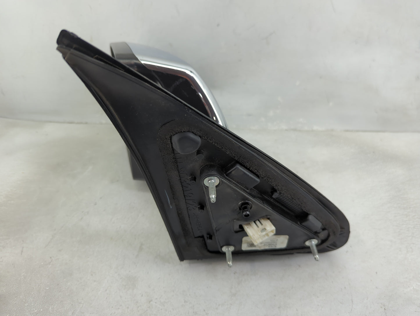 Ford F150 Driver Left Side View Power Door Mirror Silver - Oemusedautoparts1.com