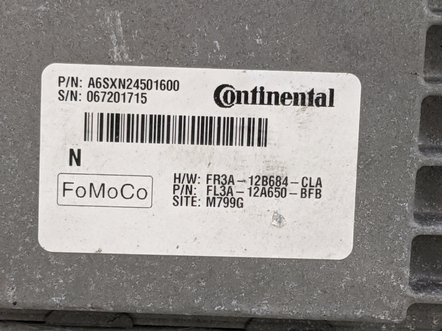 2015 Ford F150 PCM Engine Control Computer ECU ECM PCU OEM P/N:FL3A-12A650-BFB FR3A-12B684-CLA Fits Fits 2016 2017 2018 2019