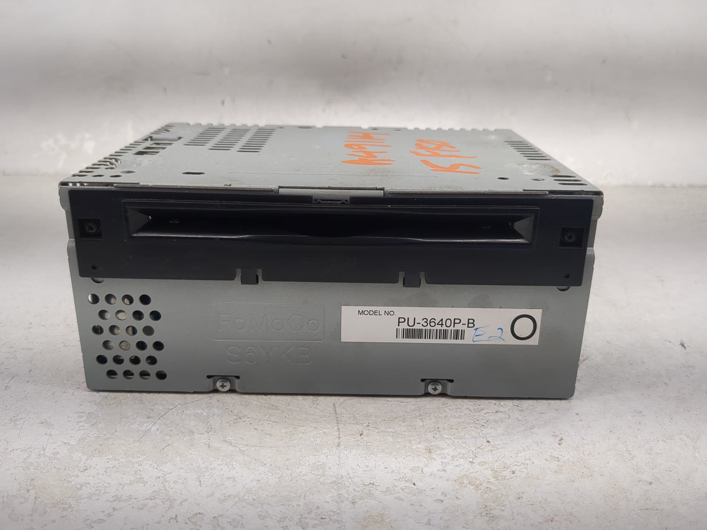 2015 Ford F150 Radio AM FM Cd Player Receiver Replacement P/N:PU-3640P-B FL3T-19C107-HG Fits Fits 2016 OEM Used Auto Parts -