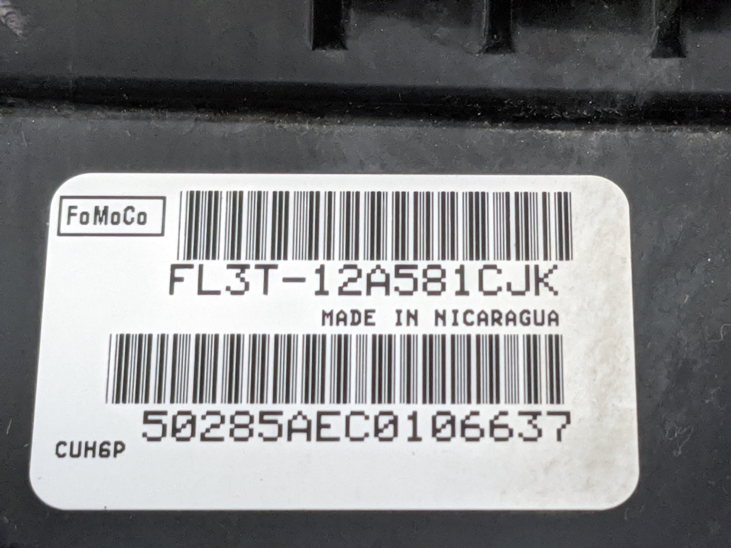 2015 Ford F150 Fusebox Fuse Box Panel Relay Module P/N:FL3T-12A581CJK Fits OEM Used Auto Parts - Oemusedautoparts1.com